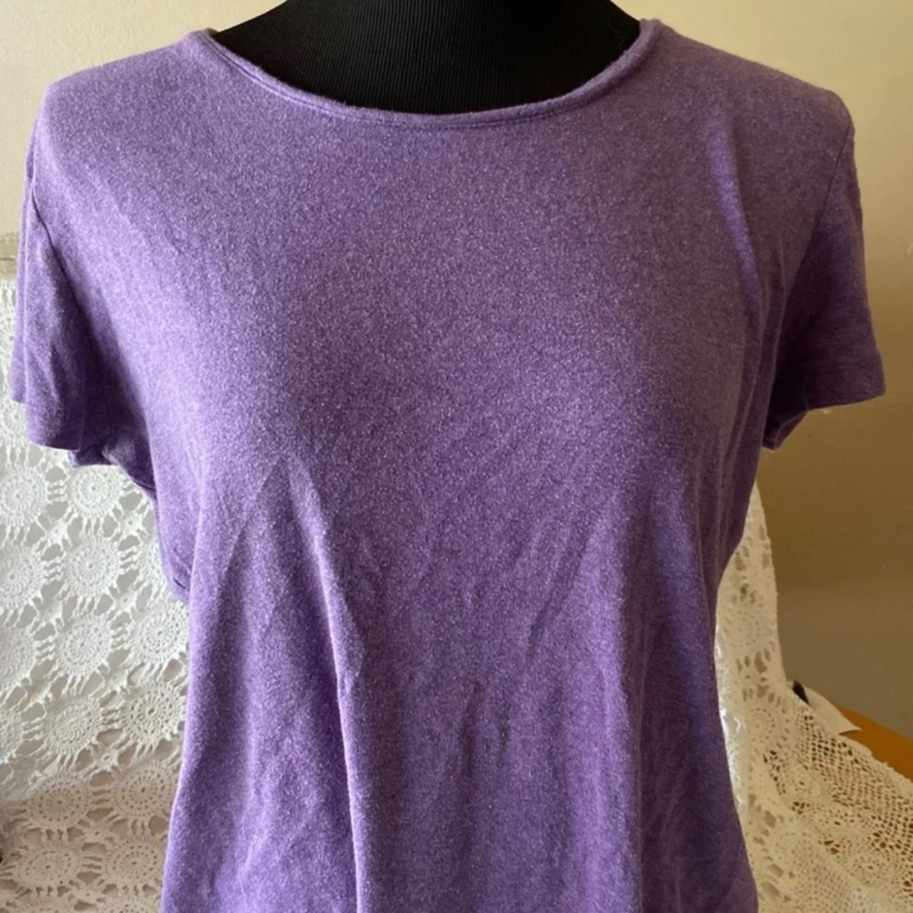 Purple shirt size L